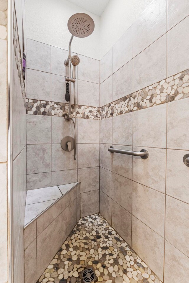 6378 N 100 E, Ossian, IN 46777 - full bathroom with a tile shower