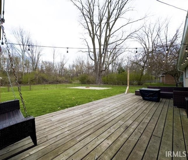4604 Mayfield Dr, Kokomo, IN 46901 - view of deck