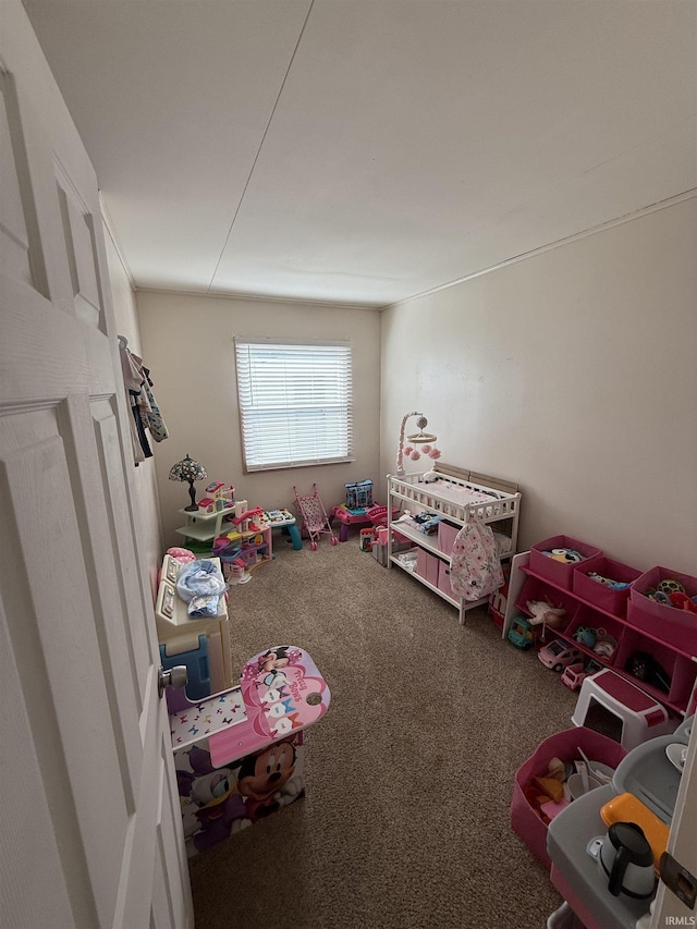 2520 Foxhall Dr, Lafayette, IN 47909 - recreation room featuring carpet floors