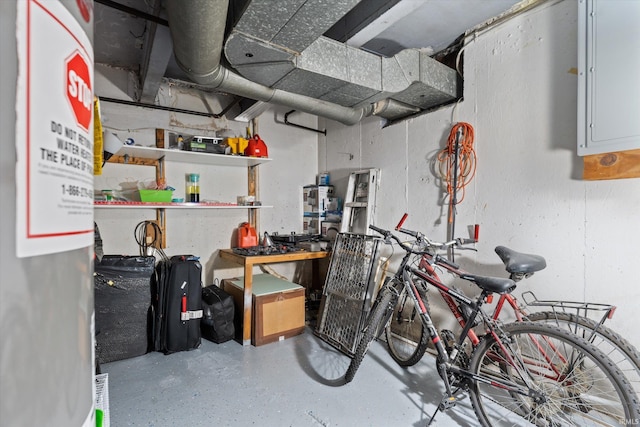 2614 N Main St, Mishawaka, IN 46545 - garage featuring electric panel
