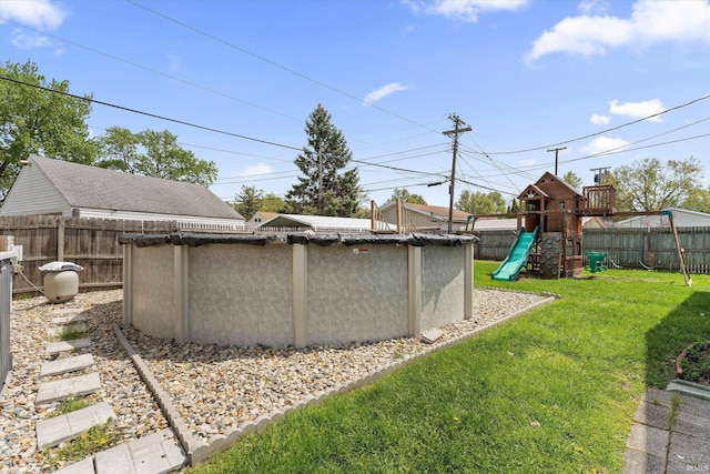 2614 N Main St, Mishawaka, IN 46545 - view of yard with a playground