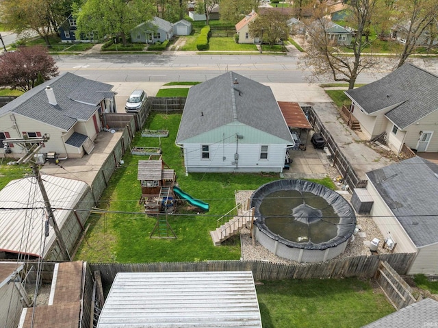 2614 N Main St, Mishawaka, IN 46545 - aerial perspective of suburban area