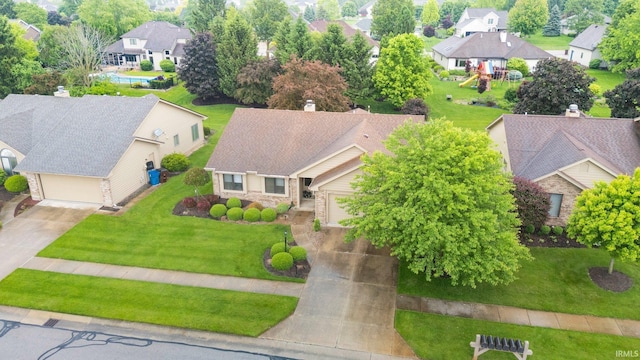 1114 Packard Pl, Auburn, IN 46706 - aerial perspective of suburban area