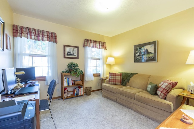 54363 Adrian Ct, Osceola, IN 46561 - office featuring carpet floors and baseboards