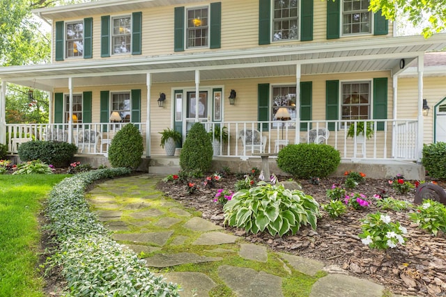 54363 Adrian Ct, Osceola, IN 46561 - colonial inspired home featuring covered porch