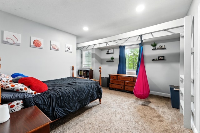 2906 Easton Ridge Pl, Fort Wayne, IN 46818 - carpeted bedroom with recessed lighting