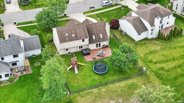 2906 Easton Ridge Pl, Fort Wayne, IN 46818 - aerial perspective of suburban area