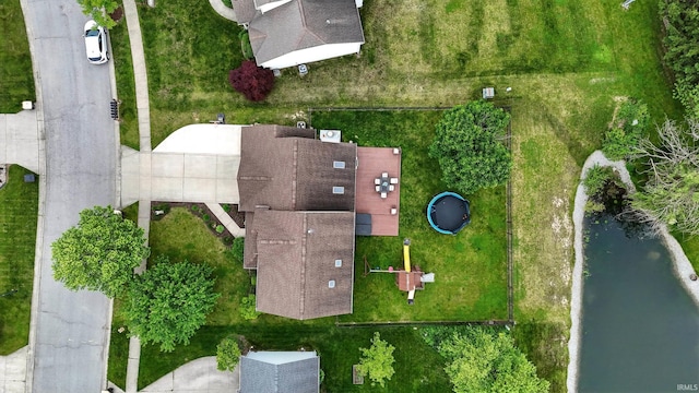 2906 Easton Ridge Pl, Fort Wayne, IN 46818 - drone / aerial view of a large body of water