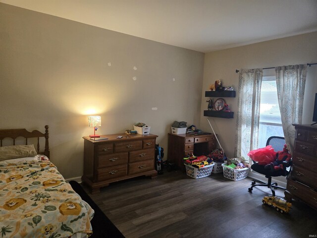 1300 Winding Ridge Ln Unit C-8, Valparaiso, IN 46383 - bedroom with dark wood finished floors