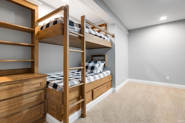 11070 Birch Lake Dr, Granger, IN 46530 - carpeted bedroom with baseboards and recessed lighting