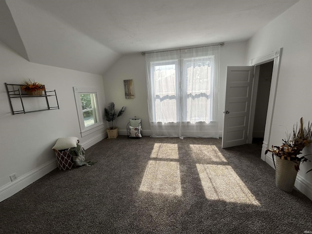 1000 Hartford St, Lafayette, IN 47900 - interior space with vaulted ceiling and baseboards