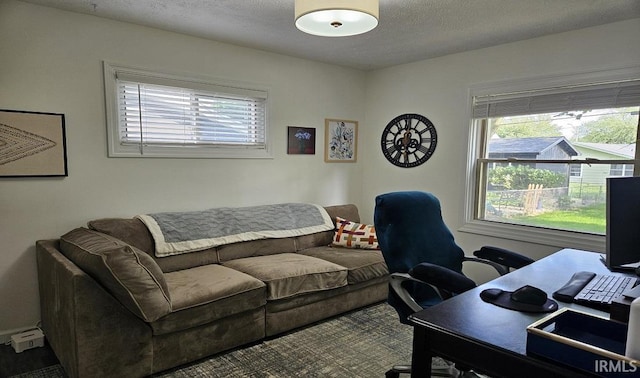 1101 E Boone St, Frankfort, IN 46041 - office space featuring a textured ceiling