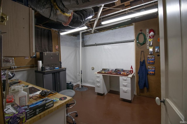 507 N Howard St, Union City, IN 47390 - view of unfinished below grade area
