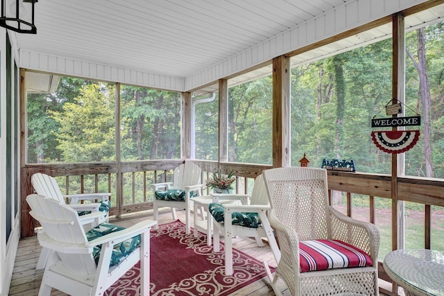 91 Smiths Rd, Mitchell, IN 47446 - view of sunroom / solarium
