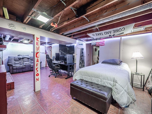 11219 Denzer Rd, Evansville, IN 47712 - bedroom featuring an office area