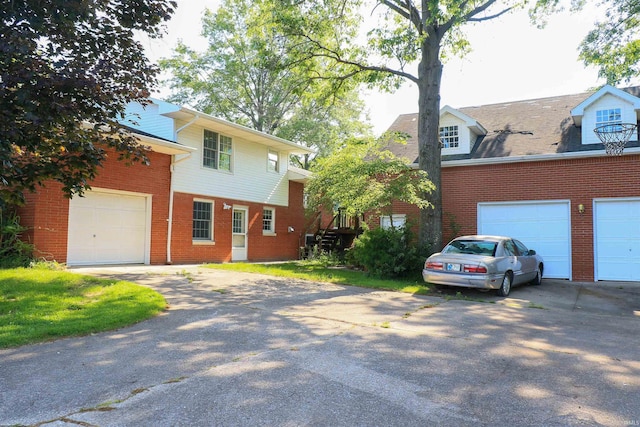 802 Hasenour Ave, Jasper, IN 47546 - view of front of property with brick siding