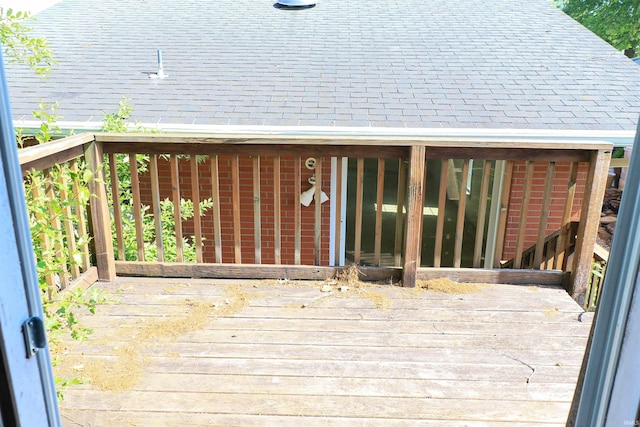 802 Hasenour Ave, Jasper, IN 47546 - view of wooden terrace