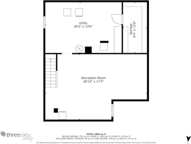 542 E Michigan St, New Carlisle, IN 46552 - home floor plan