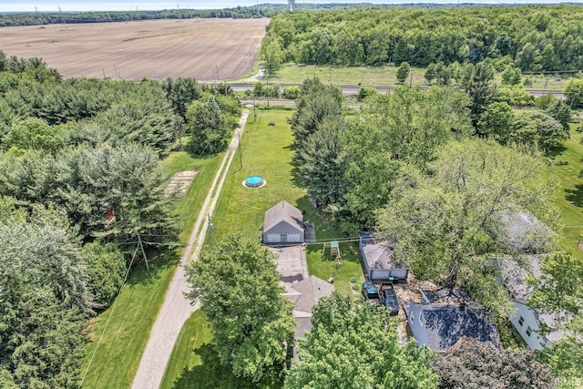 542 E Michigan St, New Carlisle, IN 46552 - overview of rural landscape