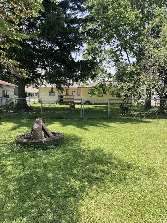 449 Cline St, Huntington, IN 46750 - view of yard