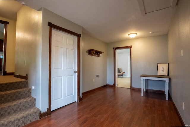 1339 Clark Ave, Bluffton, IN 46714 - spare room with dark wood-style flooring and baseboards