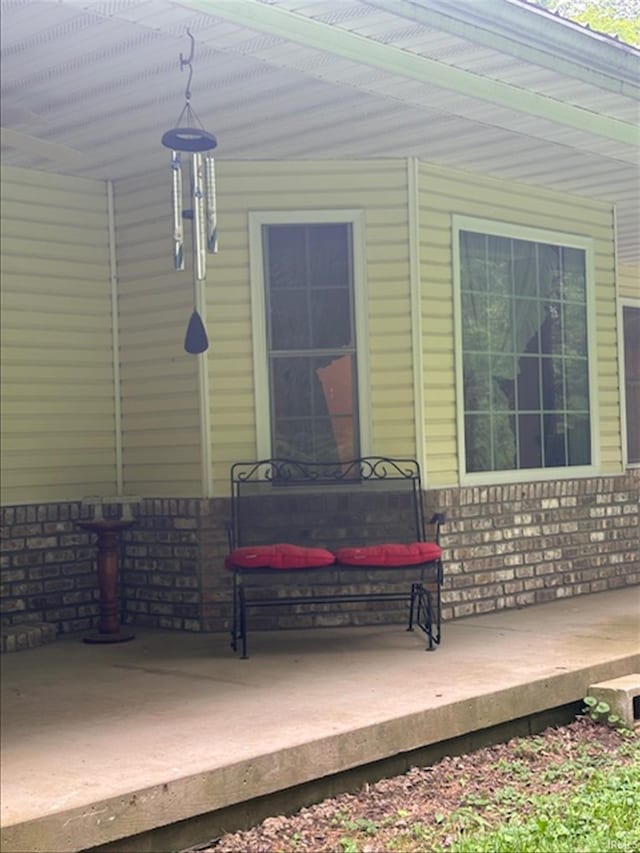 999 Inderrieden Rd, Chandler, IN 47610 - view of patio / terrace featuring a deck