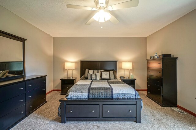60 Elder Ct, Lafayette, IN 47905 - bedroom featuring carpet flooring, baseboards, and ceiling fan