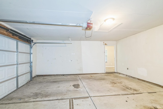11114 E Wismar Dr, Indianapolis, IN 46235 - garage with a garage door opener