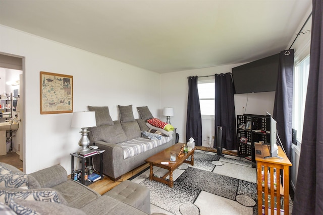 2806 Milburn Blvd, Mishawaka, IN 46544 - living room featuring wood finished floors
