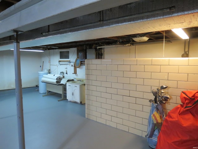 801 E Sycamore St, Petersburg, IN 47567 - below grade area with a water softener