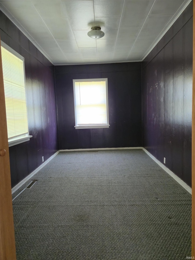 150 W Lake St, Laketon, IN 46943 - unfurnished room featuring carpet, ornamental molding, and baseboards