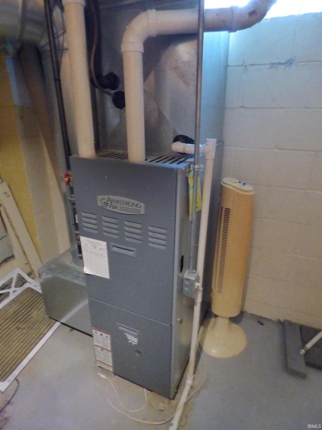 1612 N Wellington St, South Bend, IN 46628 - utilities with heating unit