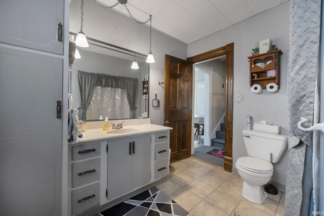 405 Miner Rd, Avilla, IN 46710 - full bathroom featuring vanity and toilet