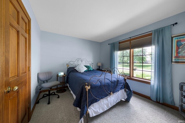 6811 Bittersweet Dells Ct, Fort Wayne, IN 46814 - bedroom with light colored carpet and baseboards