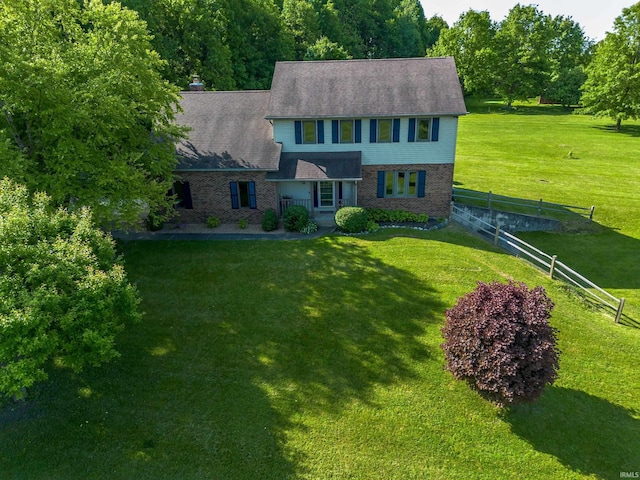 4431 Mccomb Rd, Huntertown, IN 46748 - traditional-style home featuring brick siding