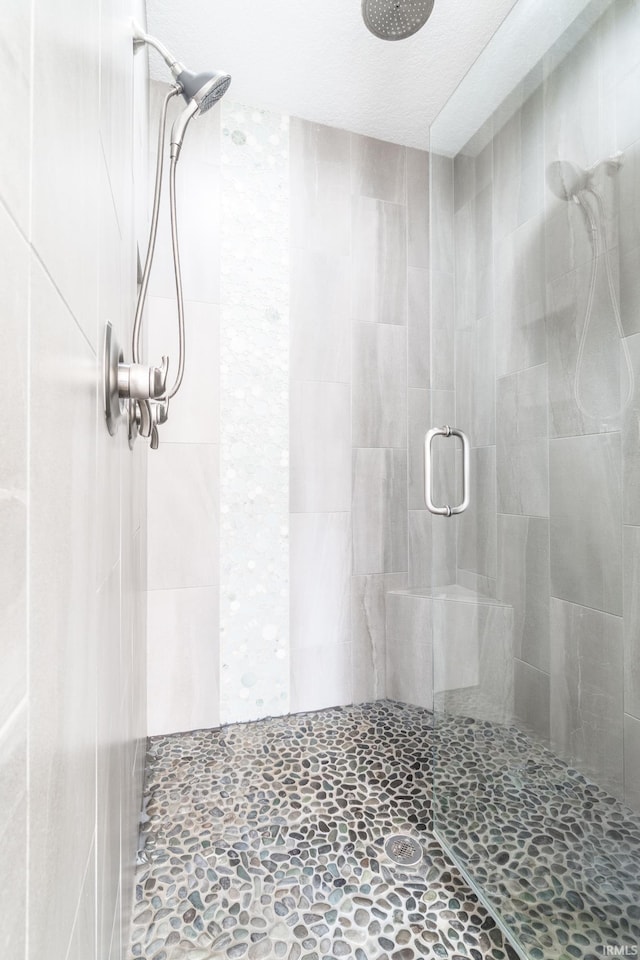 119 Artisan Pass, Fort Wayne, IN 46845 - bathroom with a shower stall and tile walls