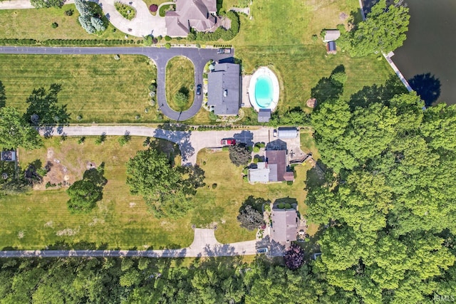 22907 State Road 120, Elkhart, IN 46516 - aerial overview of property's location featuring a pool area