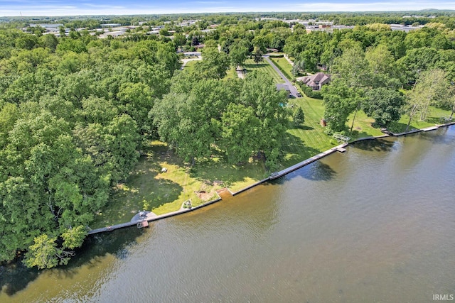 22907 State Road 120, Elkhart, IN 46516 - drone / aerial view of a large body of water and a tree filled landscape