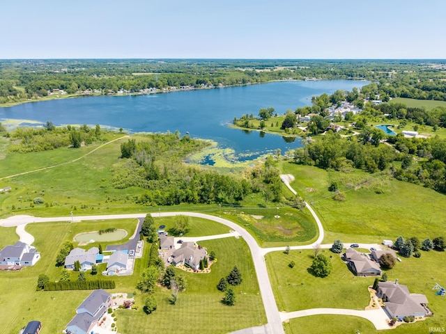 4609 N Sheldon Dr, Churubusco, IN 46723 - bird's eye view of a nearby body of water