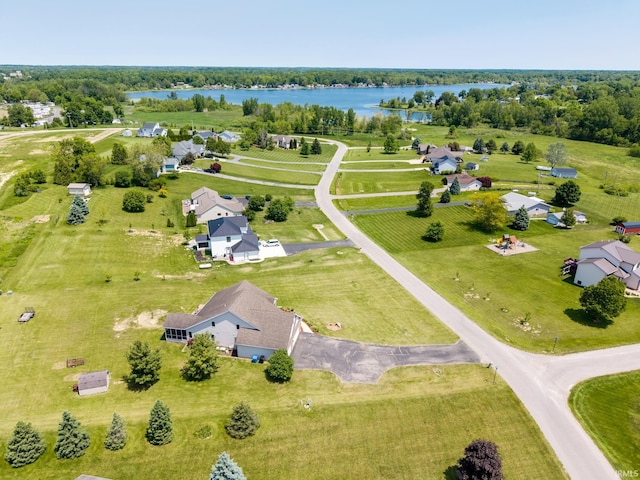 4609 N Sheldon Dr, Churubusco, IN 46723 - bird's eye view of a large body of water