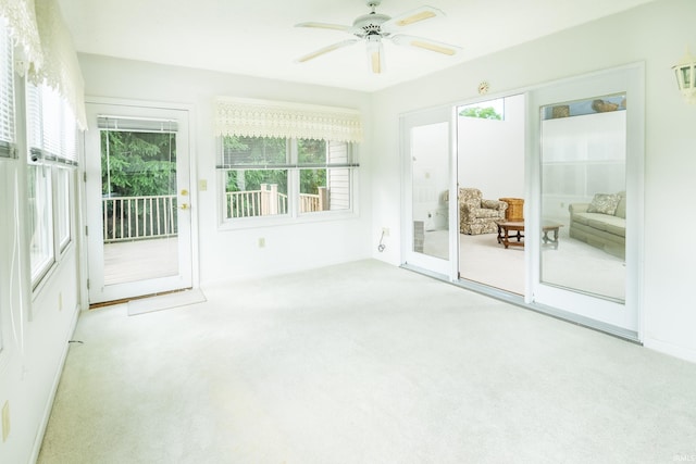 3915 S Allen Ct, Bloomington, IN 47401 - unfurnished sunroom featuring plenty of natural light