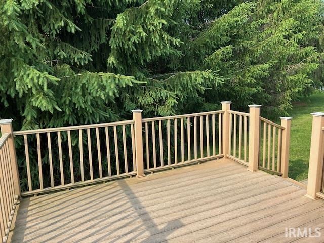 3915 S Allen Ct, Bloomington, IN 47401 - view of deck