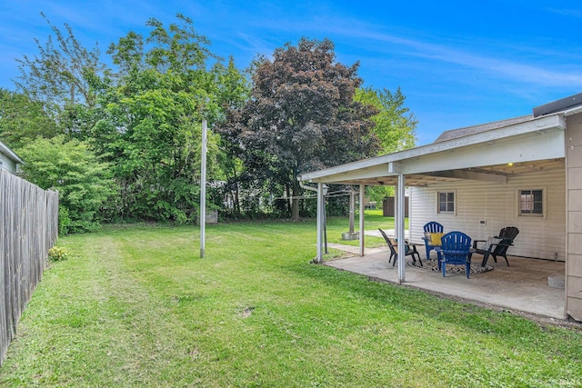 773 N E St, Wabash, IN 46992 - view of yard with a patio