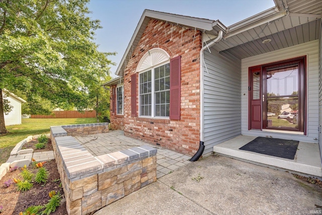 1063 S Colchester Ct, Bloomington, IN 47401 - property entrance with brick siding