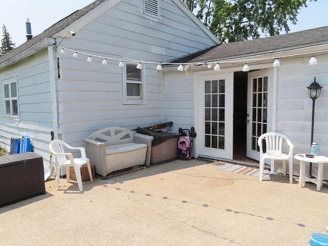 303 S Lenfesty Ave, Marion, IN 46952 - rear view of property with a patio area and roof with shingles