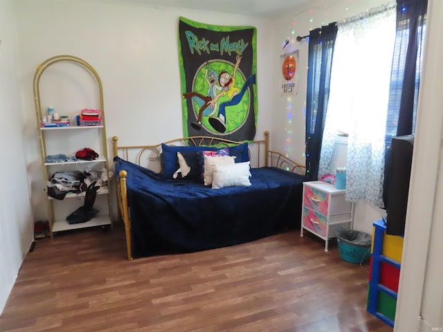 303 S Lenfesty Ave, Marion, IN 46952 - bedroom featuring wood finished floors