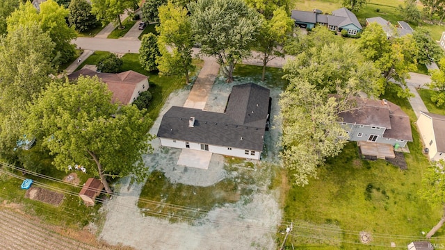 2135 Old Oak Dr, West Lafayette, IN 47906 - aerial perspective of suburban area