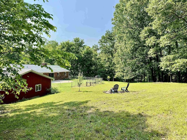 42 Center St, Avoca, IN 47420 - view of yard