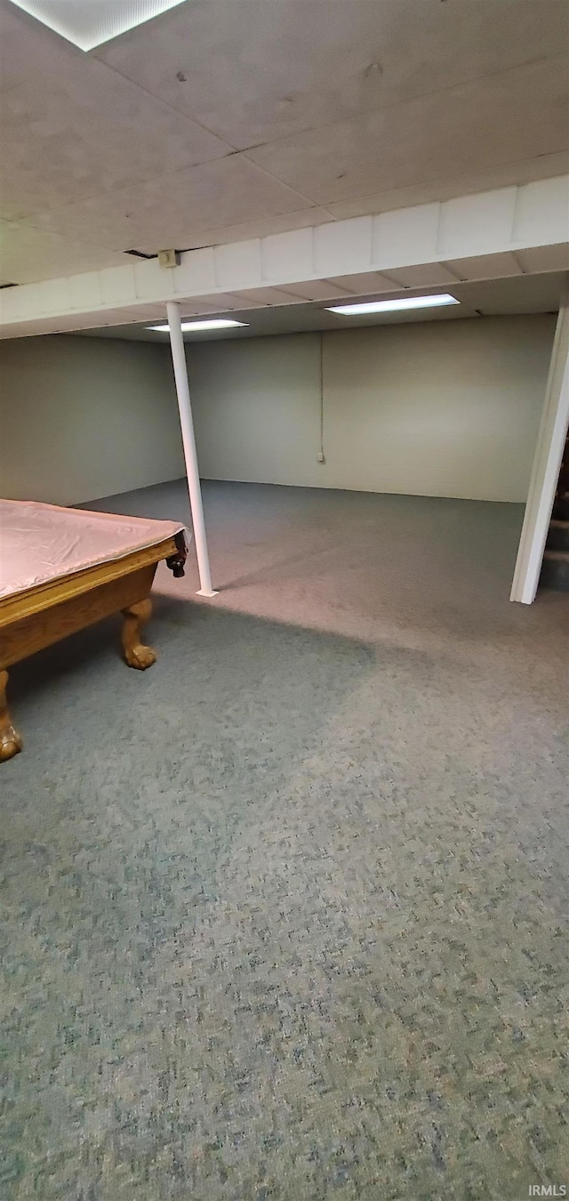 1609 Gordon Dr, Kokomo, IN 46902 - finished basement featuring carpet flooring