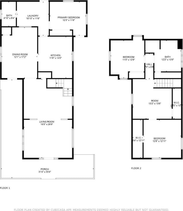 128 E Grant St, Greentown, IN 46936 - room layout
